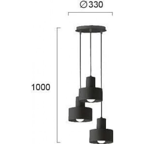 Люстра Viokef Norton 4185001