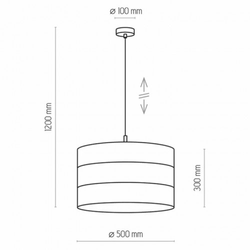 Люстра TK Lighting TAGO BLACK 3211
