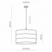 Люстра TK Lighting TAGO BLACK 3211