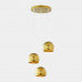 Люстра TK Lighting YODA GOLD ORBIT 3448