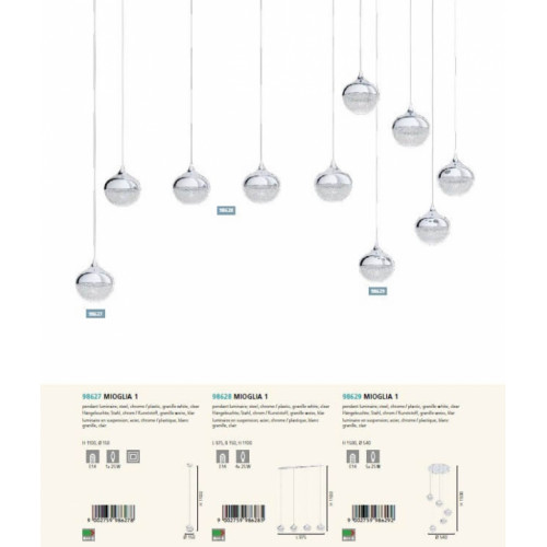 Люстра Eglo MIOGLIA 98627