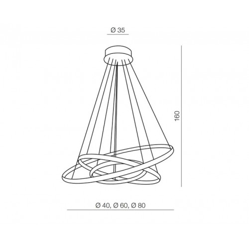 Люстра Zuma Line ORE P0531-01D-U8AC