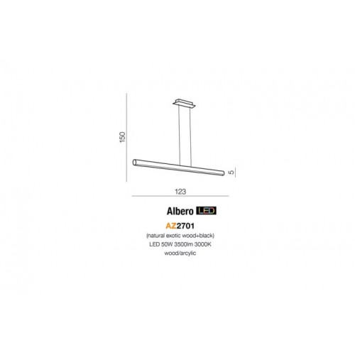 Люстра AZzardo ALBERO AZ2701