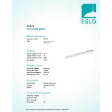 Промисловий світильник Eglo STUDIO IP65 61479