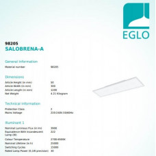 Стельовий світильник Eglo SALOBRENA-A 98205