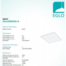 Стельовий світильник Eglo SALOBRENA-A 98297