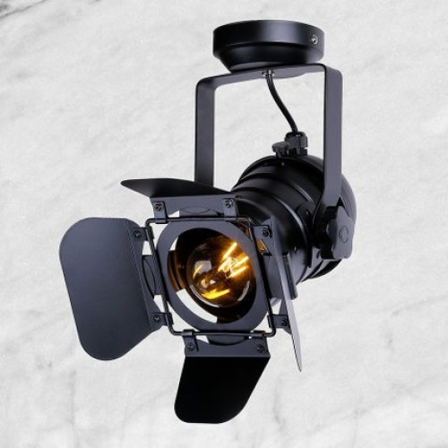 Прожектор в стиле лофт PL5220 BK