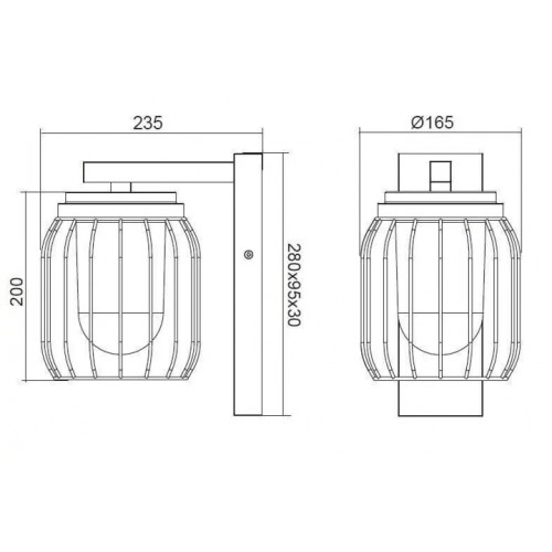 Стельовий світильник Trio MARLEY 612400504