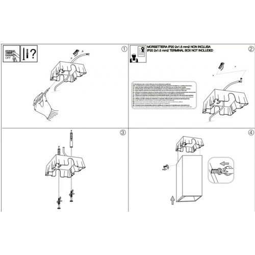 Точковий світильник Ideal Lux NITRO 206042