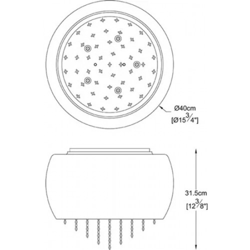 Точковий світильник MAXlight BASIC SQUARE C0070