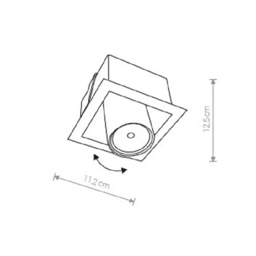 Стельовий світильник Ideal Lux MOUSE 073583