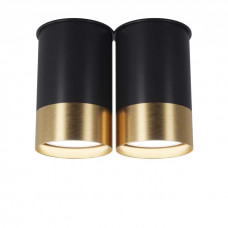 Точковий світильник Pikart BP BLACK/WHITE GOLD 25595-1 Точковий світильник Pikart BP BLACK/WHITE GOLD 25595-1