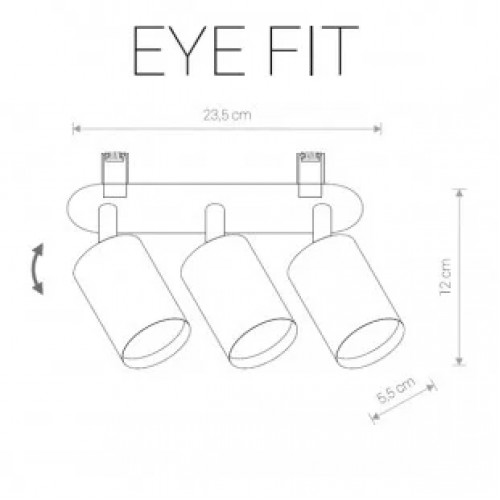 Світильник спот Nowodvorski EYE FIT 9397