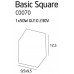 Точковий світильник MAXlight BASIC SQUARE C0070
