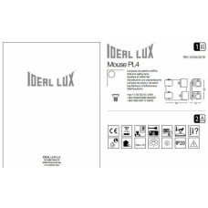 Стельовий світильник Ideal Lux MOUSE 073583