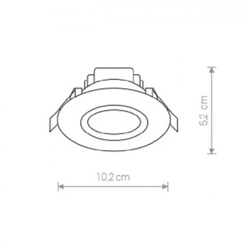 Точковий світильник Ideal Lux OAK 150475