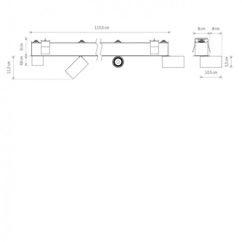 Точковий світильник AZzardo ECO ALIX NEW 230V AZ3495