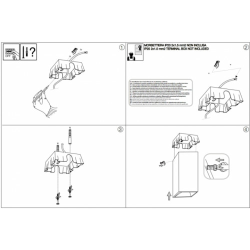 Точковий світильник Ideal Lux NITRO 206011