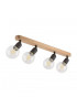 Стельовий світильник TK Lighting SIMPLY WOOD BLACK 4752
