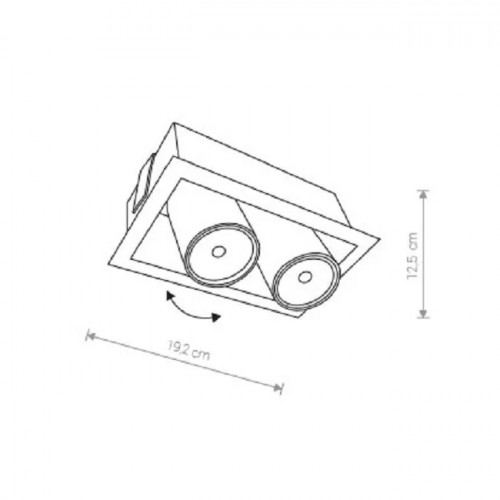 Точковий світильник Ideal Lux NITRO 206011