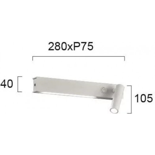 Бра Viokef MOLLY 4243500