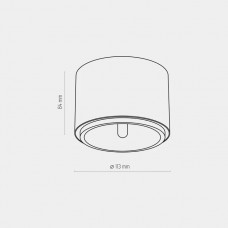 Точковий світильник Pikart BP BLACK/WHITE GOLD NEW 28005-1