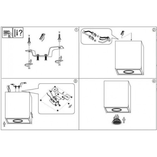 Точковий світильник Ideal Lux OAK 150475