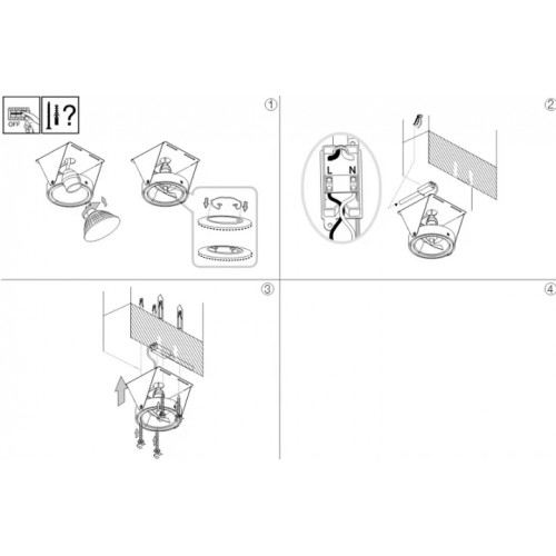 Стельовий світильник Ideal Lux CHANNEL 203140