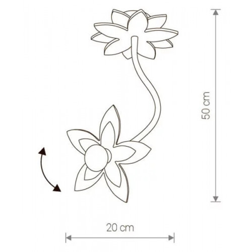 Бра Nowodvorski FLOWERS 6897