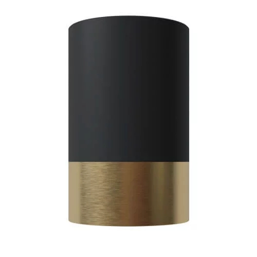 Точковий світильник Pikart 27998-2, чорний з золотом