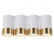 Точковий світильник Pikart BP BLACK/WHITE GOLD 25624-3 Точковий світильник Pikart BP BLACK/WHITE GOLD 25624-3