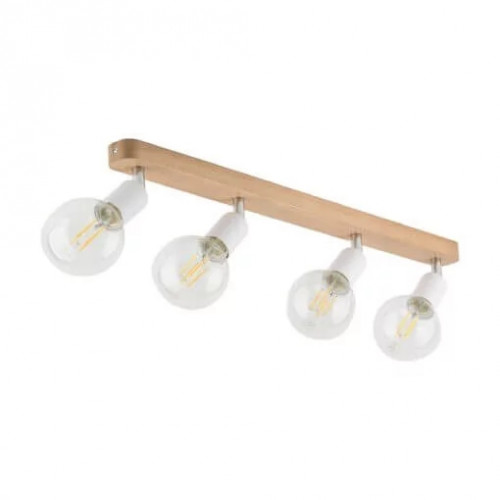 Стельовий світильник TK Lighting SIMPLY WOOD WHITE 4751