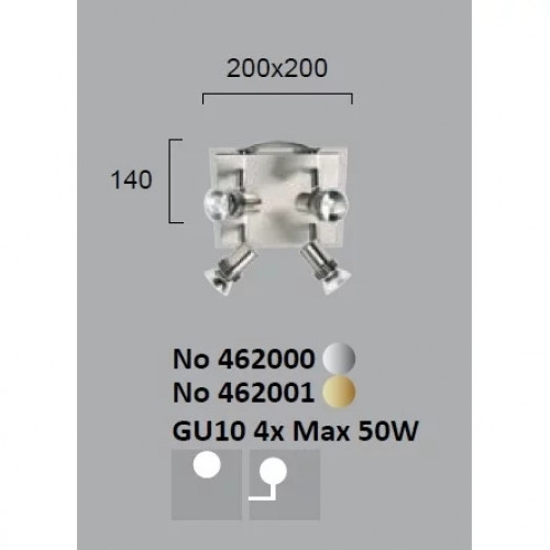 Стельовий світильник Viokef CHA-CHA 462001