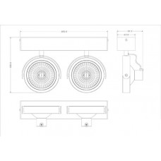 Точковий світильник MAXlight BASIC ROUND II C0086