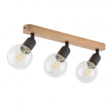 Стельовий світильник TK Lighting SIMPLY WOOD BLACK 4750