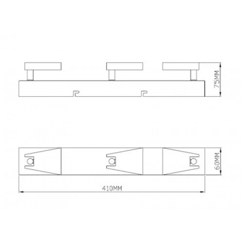 Стельовий світильник Zuma Line SPAZIO CK99603A-3