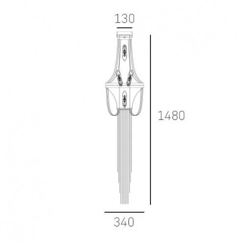 Бра Searchlight COMET 7491