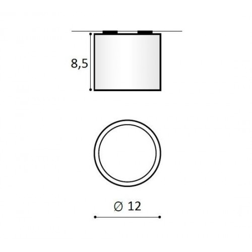 Точковий світильник AZzardo ECO ALIX 230V AZ1836
