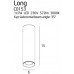 Точковий світильник MAXlight LONG C0153