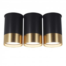 Точковий світильник Pikart BP BLACK/WHITE GOLD 25606-1 Точковий світильник Pikart BP BLACK/WHITE GOLD 25606-1