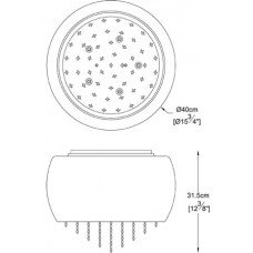 Точковий світильник MAXlight BASIC SQUARE C0071