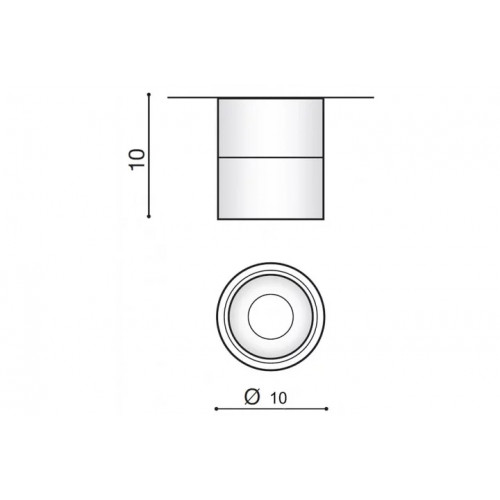 Точковий світильник Azzardo COSTA 4000K AZ4553