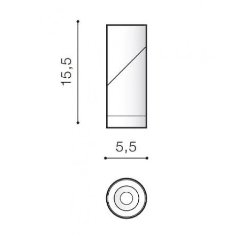 Точковий світильник Azzardo SANTOS GU10 AZ4201