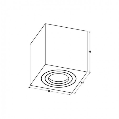 Точковий світильник Zuma Line QUARDIP SL ACGU10-161-N