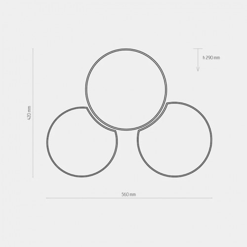 Точковий світильник Pikart BP 80 DUO 29700-2