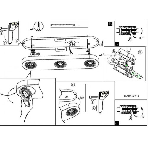 Стельовий світильник Eglo MONTALE 94177
