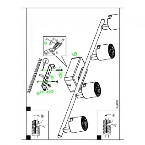 Точковий світильник Pikart LP 5736-3