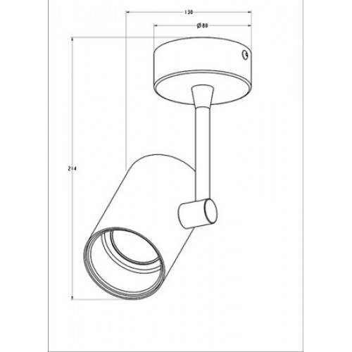 Стельовий світильник Zuma Line TORI SL 1 20014-WH