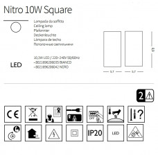 Точковий світильник Ideal Lux NITRO 206035