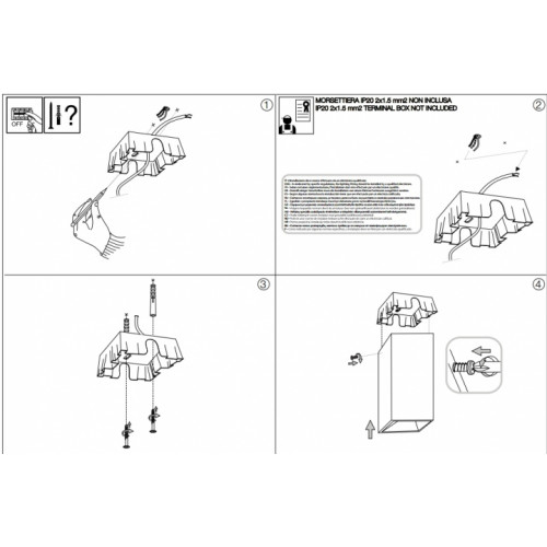Точковий світильник Ideal Lux NITRO 206035